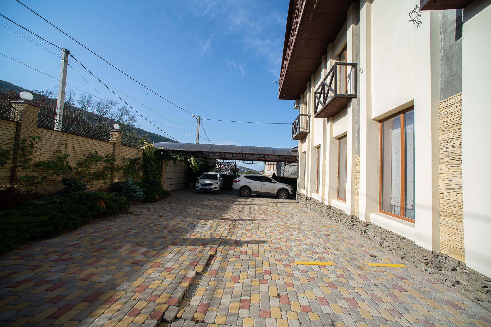 частная парковка